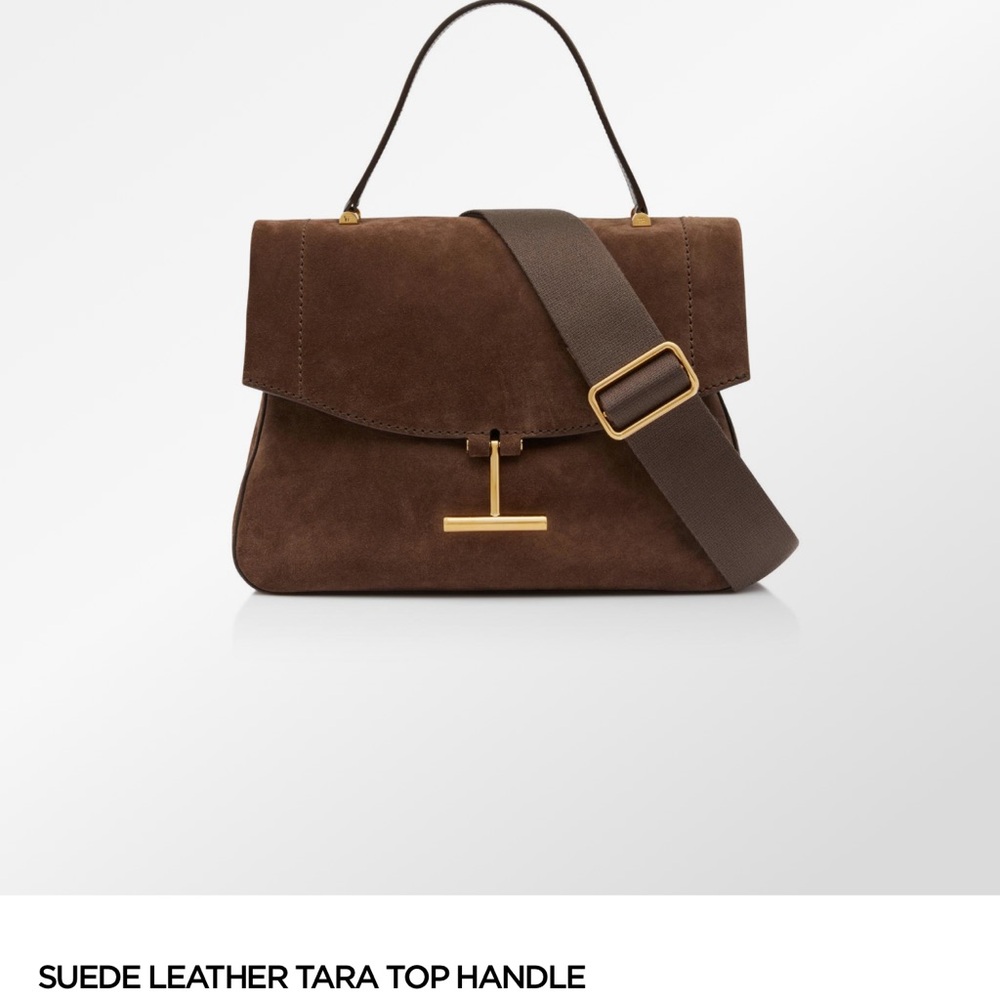Brand new bag only SUEDE LEATHER TARA TOP HANDLE
Sold out everywhere